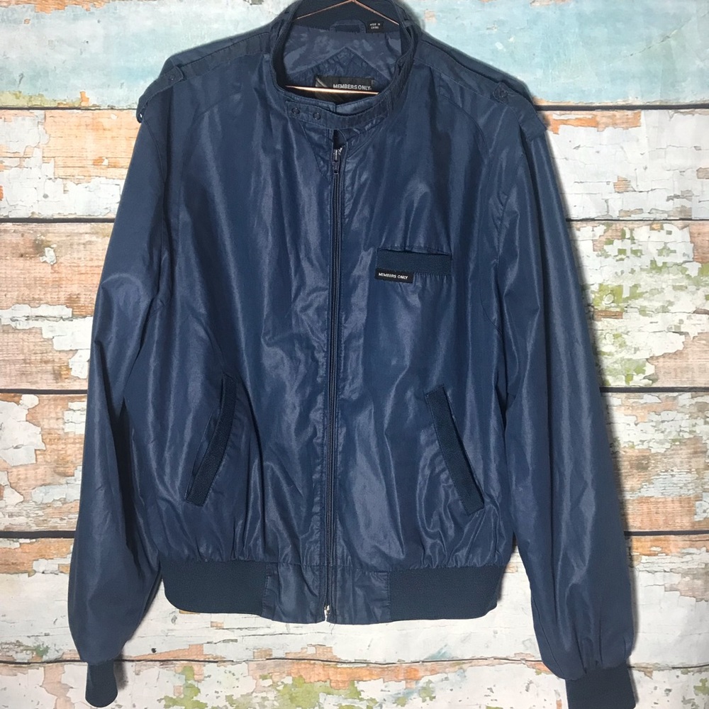 Members only bomber jacket vintage Sz 44